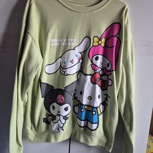 Sanrio Hello Kitty & Friends Lime Sweatshirt